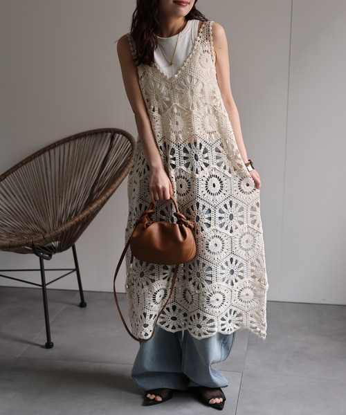 model：156cm 着用サイズ：FREE