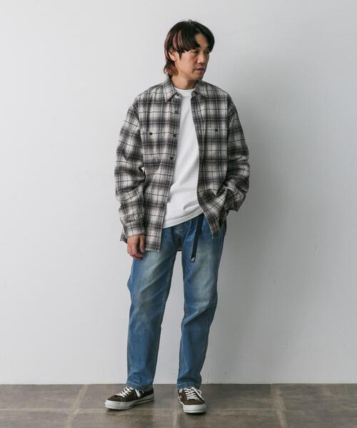 別注』Gramicci Mountain Tuck Pants（デニムパンツ）｜Gramicci