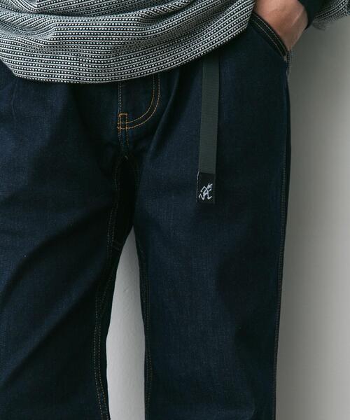 Gramicci（グラミチ）の「『別注』Gramicci　Mountain Tuck Pants（デニムパンツ・メンズ・ブラック/インディゴブルー/ライトインディゴブルー/ワンウォッシュ・SMALL/X-LARGE/LARGE/MEDIUM）」の5枚目の写真
