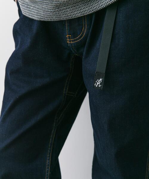 Gramicci（グラミチ）の「『別注』Gramicci　Mountain Tuck Pants（デニムパンツ・メンズ・ブラック/インディゴブルー/ライトインディゴブルー/ワンウォッシュ・SMALL/X-LARGE/LARGE/MEDIUM）」の6枚目の写真