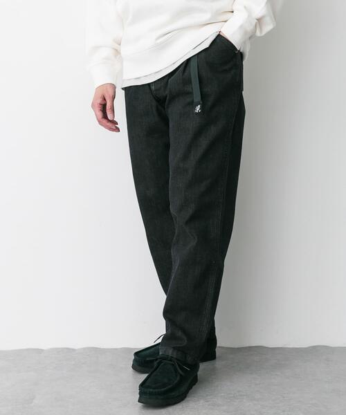 Gramicci（グラミチ）の「『別注』Gramicci　Mountain Tuck Pants（デニムパンツ・メンズ・ブラック/インディゴブルー/ライトインディゴブルー/ワンウォッシュ・SMALL/X-LARGE/LARGE/MEDIUM）」の18枚目の写真