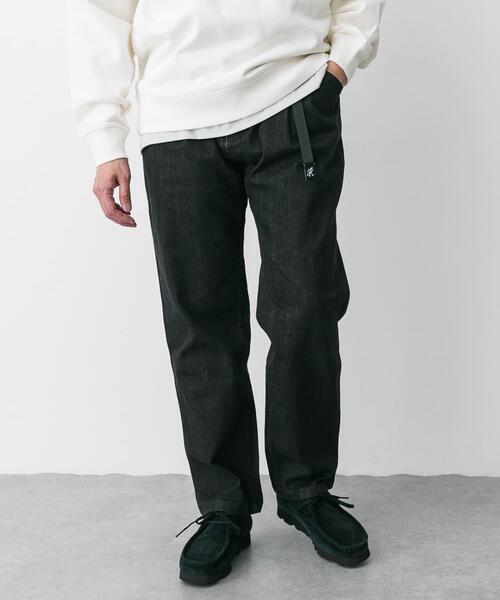 Gramicci（グラミチ）の「『別注』Gramicci　Mountain Tuck Pants（デニムパンツ・メンズ・ブラック/インディゴブルー/ライトインディゴブルー/ワンウォッシュ・SMALL/X-LARGE/LARGE/MEDIUM）」の19枚目の写真