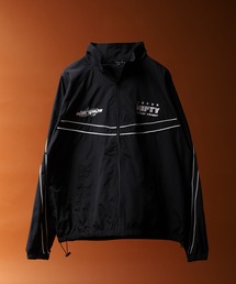 SUGGESTION（サジェッション）の「Sleeve line nylon track jacket 袖ライン ナイロン トラックジャケット unisex（ナイロンジャケット）」