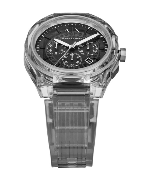ARMANI EXCHANGE（アルマーニエクスチェンジ）の「アルマーニ・エクスチェンジ 腕時計 メンズ アナログ ポリウレタン AX4167（アナログ腕時計・メンズ・グレー・FREE）」の9枚目の写真