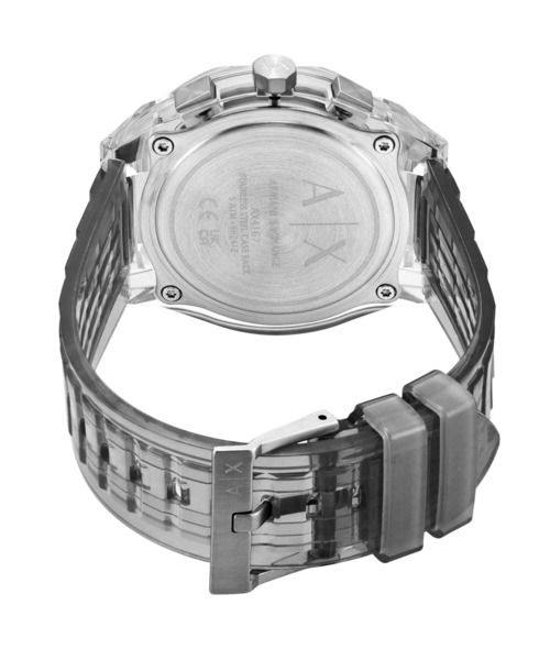 ARMANI EXCHANGE（アルマーニエクスチェンジ）の「アルマーニ・エクスチェンジ 腕時計 メンズ アナログ ポリウレタン AX4167（アナログ腕時計・メンズ・グレー・FREE）」の4枚目の写真