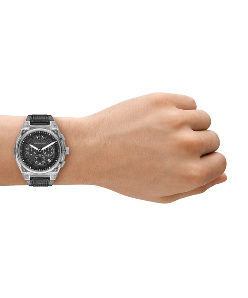ARMANI EXCHANGE（アルマーニエクスチェンジ）の「アルマーニ・エクスチェンジ 腕時計 メンズ アナログ ポリウレタン AX4167（アナログ腕時計・メンズ・グレー・FREE）」の5枚目の写真