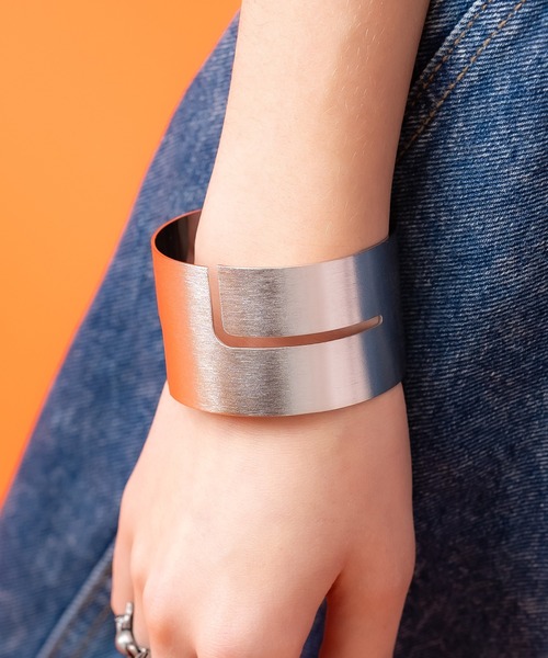 an meets zakka カッティングラインプレートワイドメタル