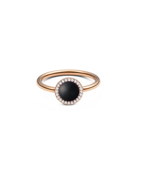 Daniel Wellington(ダニエルウェリントン)の「Audrey Ring Black Agathe ブラックアゲート 天然石リング ローズゴールド/ゴールド/シルバー(リング・レディース・シルバー/ピンクゴールド/イエローゴールド・58/56/54/52/50/48/62/60)」の13枚目の写真