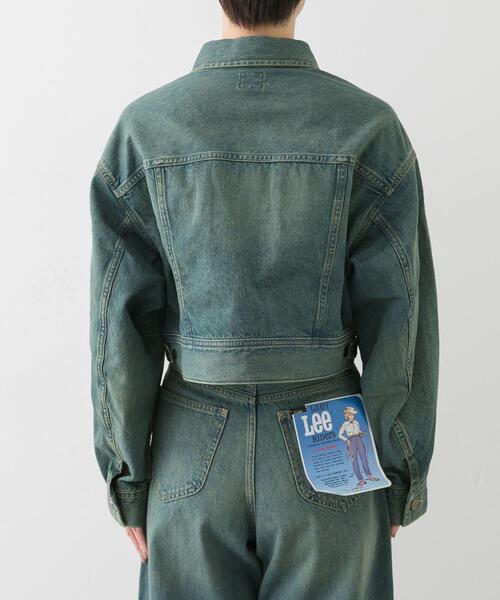 SENSE OF PLACE by URBAN RESEARCH（センスオブプレイスバイアーバンリサーチ）の「『別注』Lee101×SENSE OF PLACE　JACKET（デニムジャケット・レディース・グリーン系その他/ブラウン系その他・FREE）」の7枚目の写真