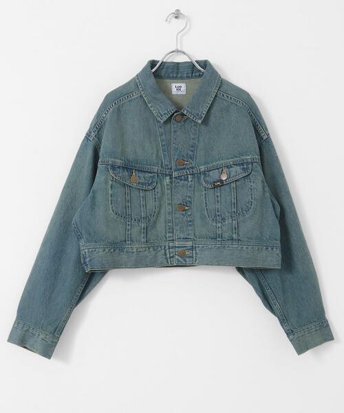 SENSE OF PLACE by URBAN RESEARCH（センスオブプレイスバイアーバンリサーチ）の「『別注』Lee101×SENSE OF PLACE　JACKET（デニムジャケット・レディース・グリーン系その他/ブラウン系その他・FREE）」の9枚目の写真