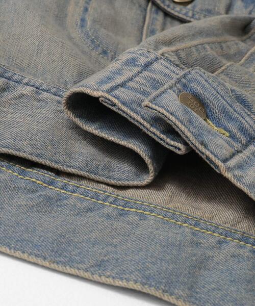 SENSE OF PLACE by URBAN RESEARCH（センスオブプレイスバイアーバンリサーチ）の「『別注』Lee101×SENSE OF PLACE　JACKET（デニムジャケット・レディース・グリーン系その他/ブラウン系その他・FREE）」の3枚目の写真