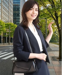 OFUON le MK（オフオンルエムケー）の「[セットアップ対応]カラーレスジャケット 洗える（ノーカラージャケット）」