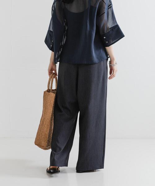 セール】『3サイズ展開』『イージーケア』タックギャザーストレート