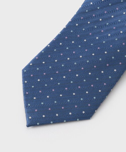 THE SHOP TK （ザ ショップ ティーケー ）の「ドットアソート柄ネクタイ マルチドット／ピンドット（ネクタイ・メンズ・ピンク系その他/ブルーグリーン/グレー系/グレー系3/ネイビー系/ネイビー系3/ブルー系・00）」の9枚目の写真