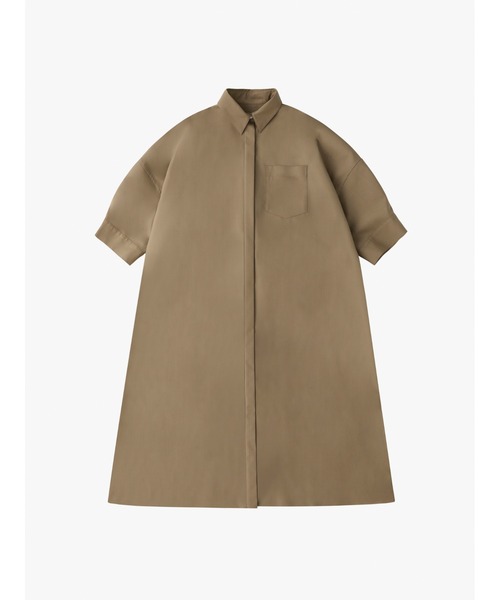 Mackintosh(マッキントッシュ)の「TERREGLES(シャツワンピース・レディース・ベージュ/トップグレー・6)」の1枚目の写真