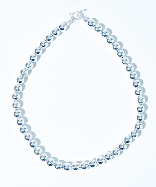 URBAN RESEARCH（アーバンリサーチ）の「decor『デコール』　Hematite8mmBallchoker（ネックレス・レディース・シルバー・-）」の8枚目の写真