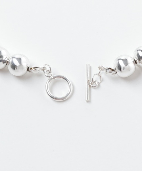 URBAN RESEARCH（アーバンリサーチ）の「decor『デコール』　Hematite8mmBallchoker（ネックレス・レディース・シルバー・-）」の12枚目の写真