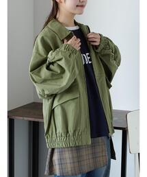 ehka sopo | ジップアップブルゾン(ブルゾン)