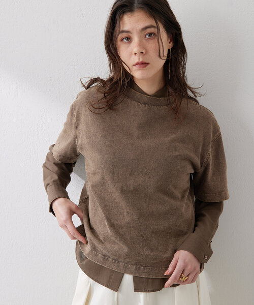 【未使用】ウィムガゼットSulfur dyeing Tシャツ 2025SS セール】Sulfur dyeing Tシャツ（Tシャツ/カットソー）｜Whim