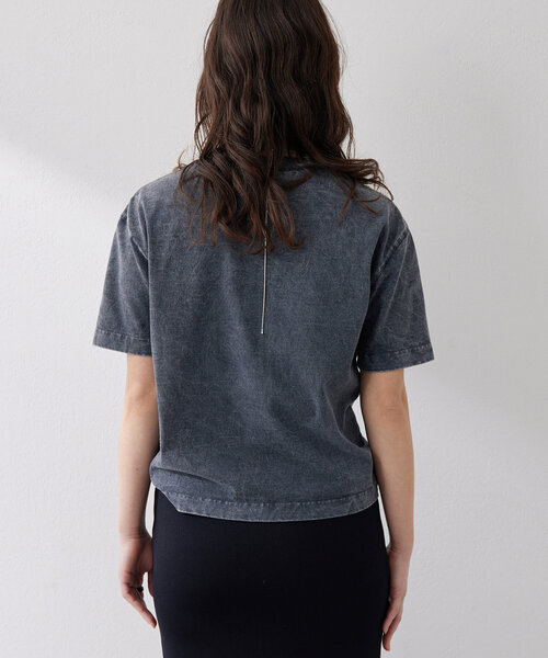 Whim Gazette（ウィムガゼット）の「Sulfur dyeing Tシャツ（Tシャツ/カットソー・レディース・グレー/ブラウン・FREE）」の15枚目の写真