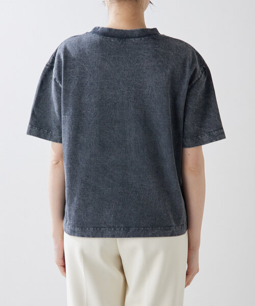 Whim Gazette（ウィムガゼット）の「Sulfur dyeing Tシャツ（Tシャツ/カットソー・レディース・グレー/ブラウン・FREE）」の11枚目の写真