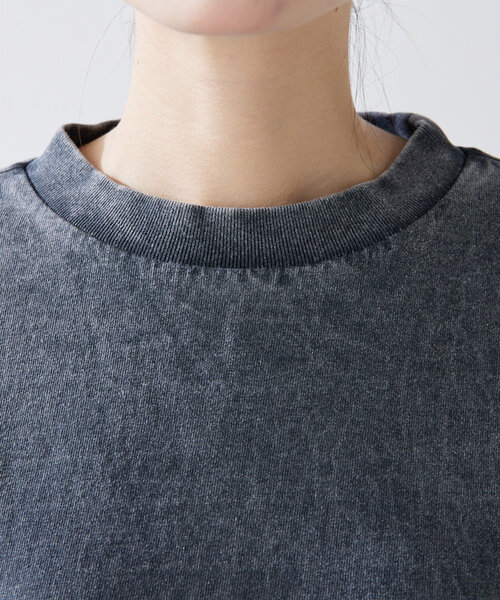 Whim Gazette（ウィムガゼット）の「Sulfur dyeing Tシャツ（Tシャツ/カットソー・レディース・グレー/ブラウン・FREE）」の12枚目の写真