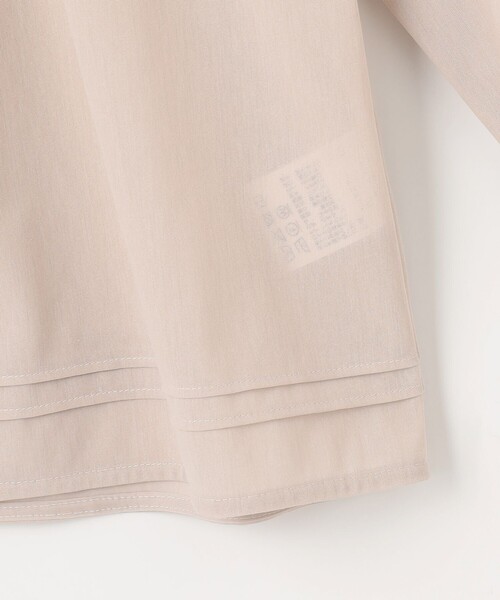 J.PRESS Ladies(J.プレス レディス)の「【洗える】シアー カーディガン(Tシャツ/カットソー・レディース・ライトグレー系/ブラック系/ベージュ系・SMALL)」の13枚目の写真
