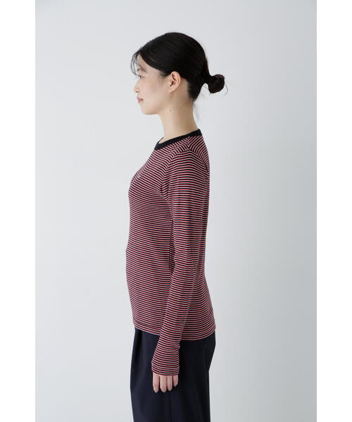 MILLER(ミラー)の「◆【Millerコラボ】パネルリブロングスリーブTシャツ(Tシャツ/カットソー・レディース・ケリーグリーン/ブラック系その他3/ブルー系その他3/レッド系その他4・MEDIUM)」の20枚目の写真