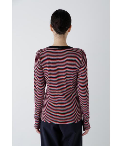 MILLER(ミラー)の「◆【Millerコラボ】パネルリブロングスリーブTシャツ(Tシャツ/カットソー・レディース・ケリーグリーン/ブラック系その他3/ブルー系その他3/レッド系その他4・MEDIUM)」の21枚目の写真