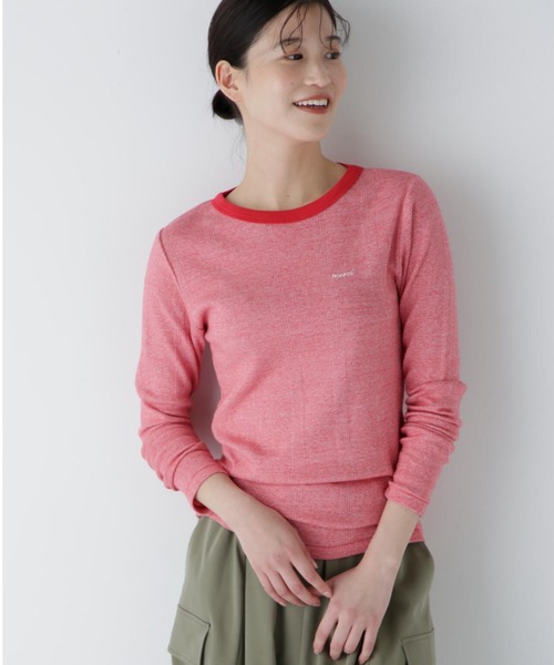 MILLER(ミラー)の「◆【Millerコラボ】パネルリブロングスリーブTシャツ(Tシャツ/カットソー・レディース・ケリーグリーン/ブラック系その他3/ブルー系その他3/レッド系その他4・MEDIUM)」の4枚目の写真