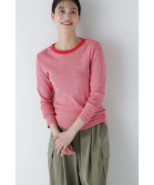 MILLER(ミラー)の「◆【Millerコラボ】パネルリブロングスリーブTシャツ(Tシャツ/カットソー・レディース・ケリーグリーン/ブラック系その他3/ブルー系その他3/レッド系その他4・MEDIUM)」の6枚目の写真