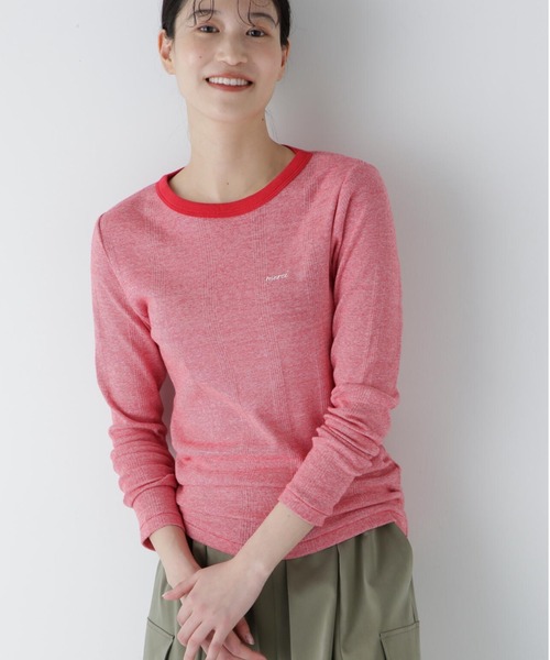 MILLER(ミラー)の「◆【Millerコラボ】パネルリブロングスリーブTシャツ(Tシャツ/カットソー・レディース・ケリーグリーン/ブラック系その他3/ブルー系その他3/レッド系その他4・MEDIUM)」の12枚目の写真