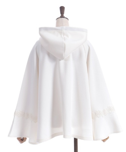 axes femme(アクシーズファム)の「花粉ガードフレア袖ケープ(カーディガン/ボレロ・レディース・ネイビー/キナリ/ミント・FREE)」の7枚目の写真