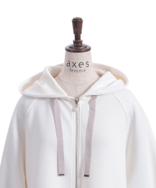 axes femme(アクシーズファム)の「花粉ガードフレア袖ケープ(カーディガン/ボレロ・レディース・ネイビー/キナリ/ミント・FREE)」の6枚目の写真