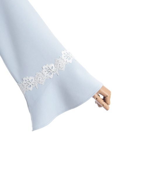 axes femme(アクシーズファム)の「花粉ガードフレア袖ケープ(カーディガン/ボレロ・レディース・ネイビー/キナリ/ミント・FREE)」の13枚目の写真