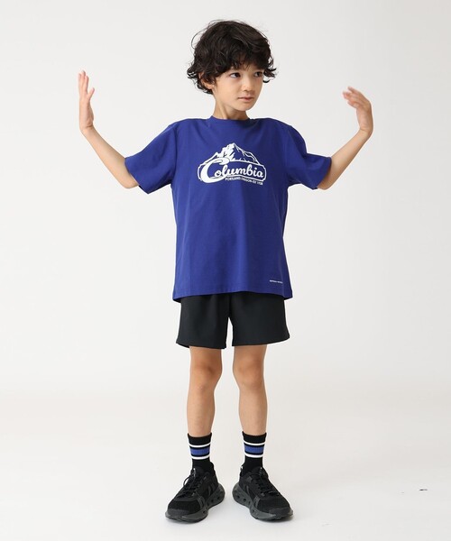 Columbia（コロンビア）の「速乾 UVカット／Columbia キッズ コロンビアハイクII ショーツ／コロンビア（その他パンツ・キッズ・ネイビー/ブラック/グレー・XXS/XS/L/S/M）」の5枚目の写真
