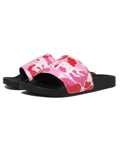 A BATHING APE サンダル ABC CAMO SLIDE SANDALS M メンズ