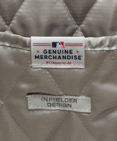 INFIELDER DESIGN（インフィールダーデザイン）の「INFIELDER DESIGN / インフィールダーデザイン MLB CUBS スカバッグ（ショルダーバッグ・メンズ・シルバー・FREE）」の6枚目の写真