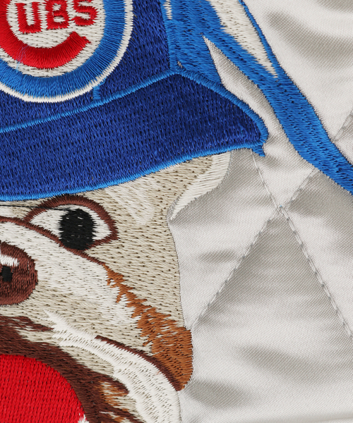 INFIELDER DESIGN（インフィールダーデザイン）の「INFIELDER DESIGN / インフィールダーデザイン MLB CUBS スカバッグ（ショルダーバッグ・メンズ・シルバー・FREE）」の7枚目の写真
