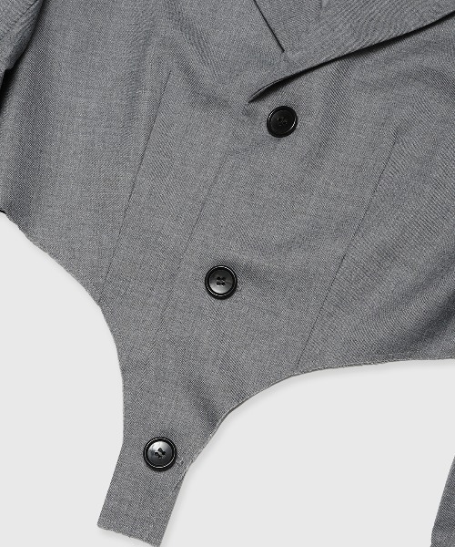 セール】HEM CUT SUITS JACKET/ヘムカットスーツジャケット