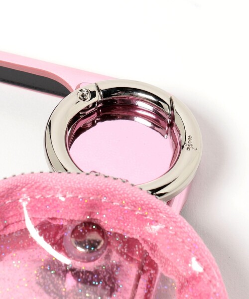 ajew＞PVC HEART PLANET POCKET iPhone16Proケース