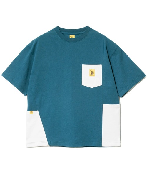 go slow caravan(ゴースローキャラバン)の「COBMASTER/コブマスター 吸水速乾天竺ラゲッジポケットビッグTEE(Tシャツ/カットソー・メンズ・ブラック/その他1/ホワイト・LARGE/X-LARGE/MEDIUM)」の12枚目の写真