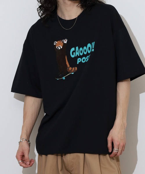FUNALIVE(ファンアライブ)の「サガラ刺繍 フロントプリントロゴ ワイドTシャツ(Tシャツ/カットソー・メンズ・スミクロ/オフホワイト/ミント/レモンイエロー/グリーン系その他2/ライトブラック/ホワイト/ネイビー/ライトイエロー/グレイッシュブルー/ブラック系その他3/アイボリー/ラベンダー/ダークグリーン/ブラック系2/ブラック系その他/ホワイト系1/ブラウン系1/ブラウン系2/ホワイト系2/ブラック系1/ホワイト系その他/グリーン系/ブラック系3・LL/L/M)」の10枚目の写真