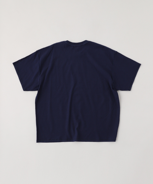 is-ness(イズネス)の「ISNESS MUSIC / イズネス ミュージック HOUSE T-SHIRT(Tシャツ/カットソー・メンズ・ネイビー/ホワイト/ブラック・FREE)」の6枚目の写真