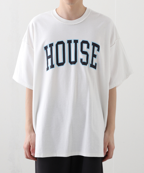 is-ness(イズネス)の「ISNESS MUSIC / イズネス ミュージック HOUSE T-SHIRT(Tシャツ/カットソー・メンズ・ネイビー/ホワイト/ブラック・FREE)」の13枚目の写真