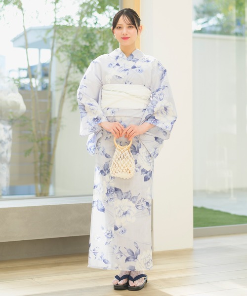 CELEN（セレン）の「【浴衣小物】パールつき飾り紐 帯飾り ベルト 単品（和装小物・レディース・ライトブルー/ライトピンク/ホワイト/ライトグリーン・FREE）」の20枚目の写真