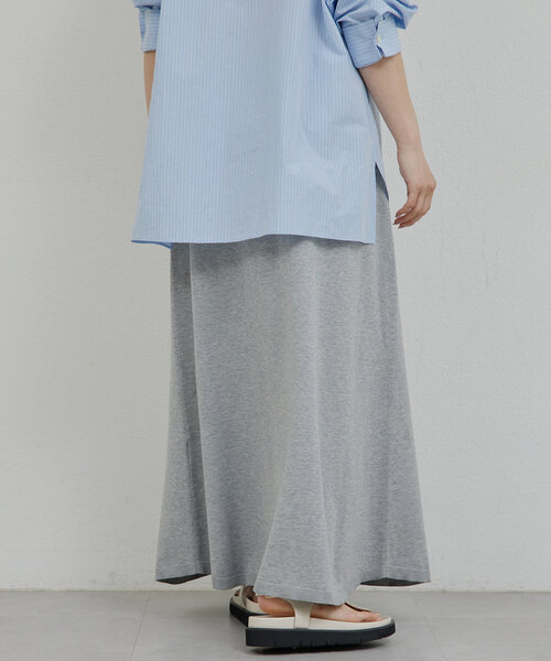 HERITANOVUM（ヘリテノーム）の「【HERITANOVUM】シーアイランドコットンスカート（スカート・レディース・ピンク/ライトグレー・FREE）」の6枚目の写真