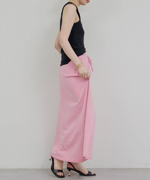 HERITANOVUM（ヘリテノーム）の「【HERITANOVUM】シーアイランドコットンスカート（スカート・レディース・ピンク/ライトグレー・FREE）」の17枚目の写真