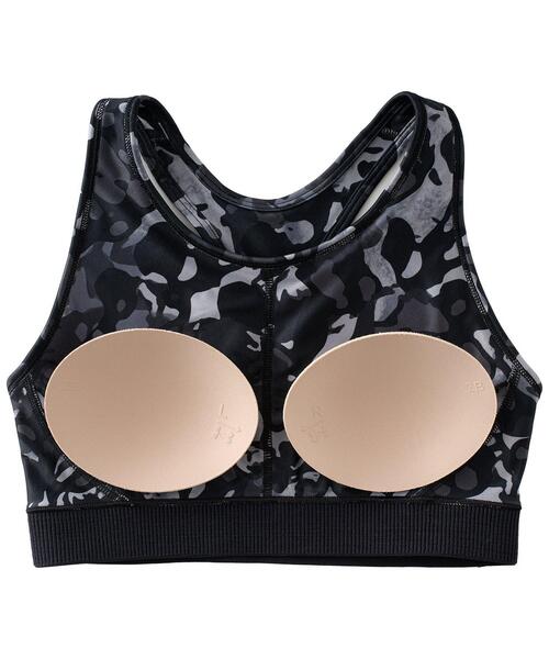 UNDER ARMOUR（アンダーアーマー）の「UAトレーニング ブラ タンク（トレーニング/レディース）（タンクトップ・レディース・ブラック・L/M/XL/S）」の2枚目の写真