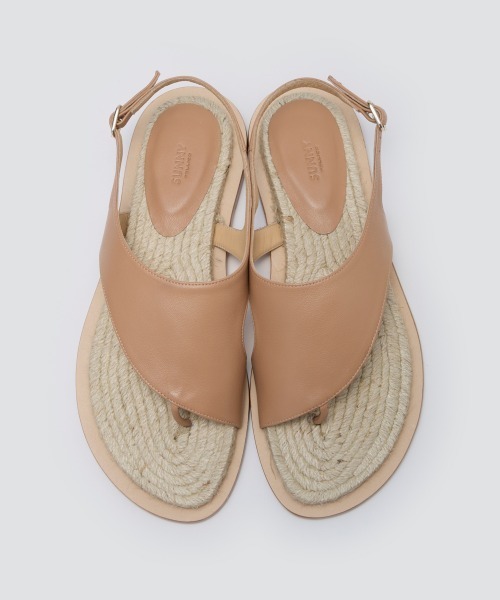 DENIA トングサンダル 1.0㎝ BEIGE（サンダル）｜PELLICO SUNNY